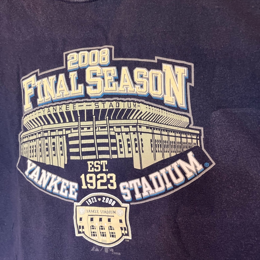 Yankee Stadium Final Season T-Shirt - Navy